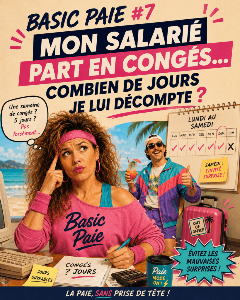 Décompte congés payés travail le week end